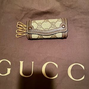 Authentic Gucci key holder.